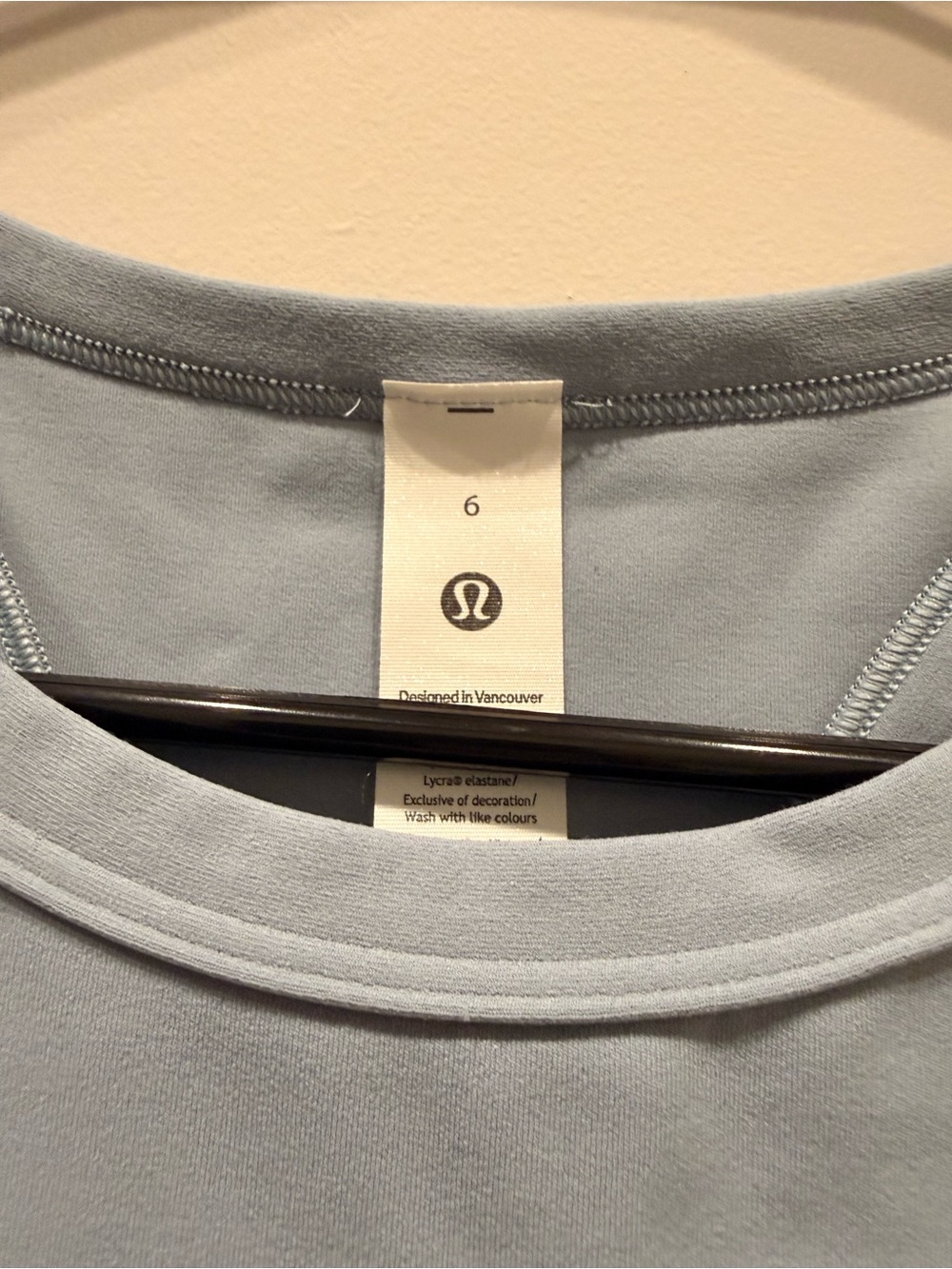 Lululemon Blue Racerback Tank Top - Picture 3 of 3